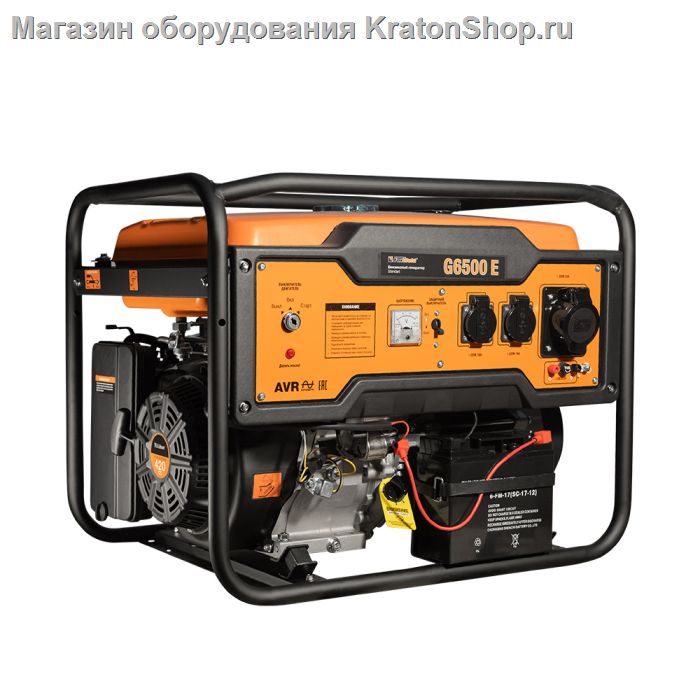 Генератор бензиновый FoxWeld Standart G6500 E