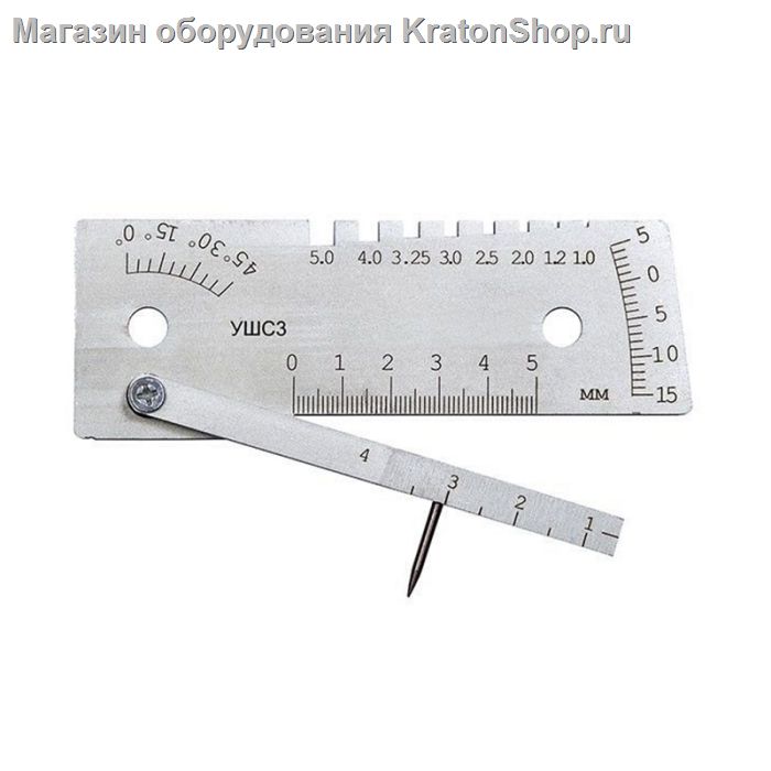 Шаблон сварщика  КЕДР УШС-3 с калибровкой