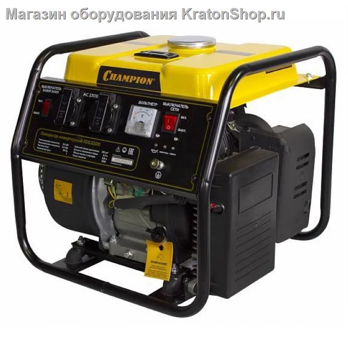 Генератор бензиновый инверторный Champion IGG3200