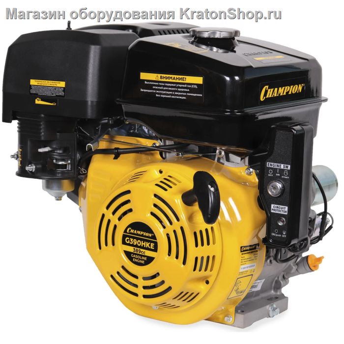 Двигатель CHAMPION G390HKE