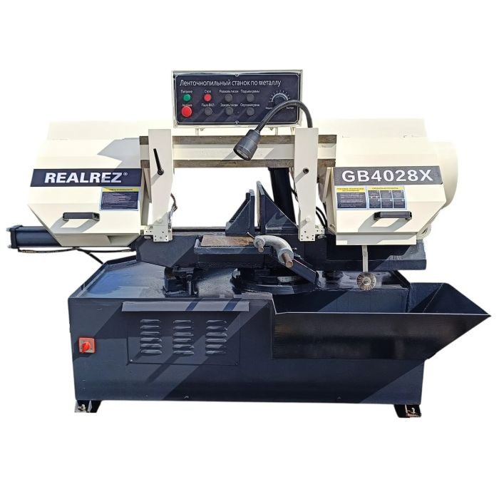Станок ленточный полуавтоматический REALREZ GB4028X