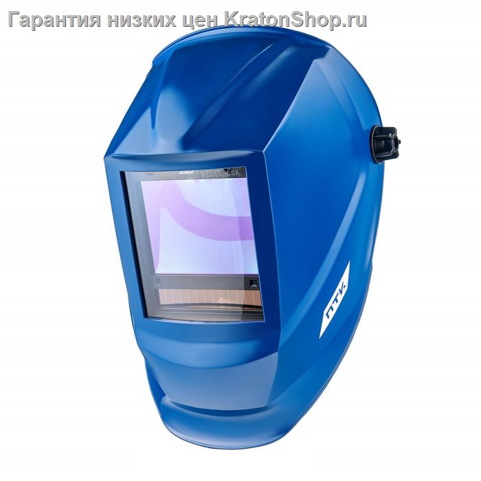 Маска сварщика хамелеон ПТК SK600 SUPER VISION, синяя