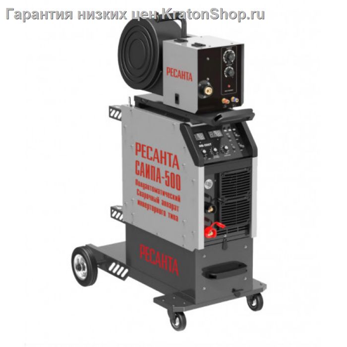 Сварочный аппарат инверторный полуавтоматический Ресанта САИПА-500