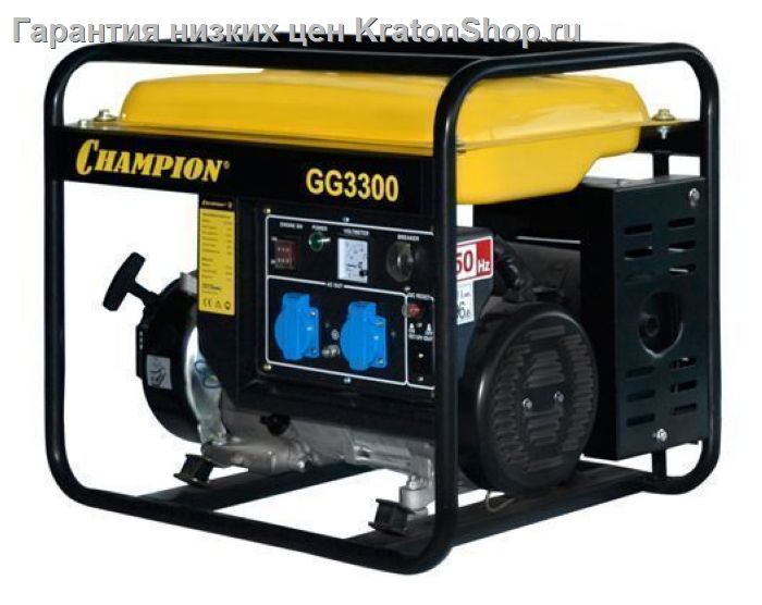 Генератор бензиновый Champion GG 3300