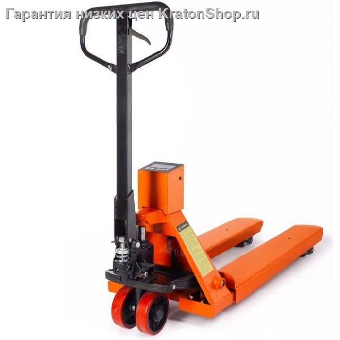 Тележка гидравлическая с весами TOR 2500 кг CBY-CW2 (МОДЕЛЬ N) полиуретановые колеса