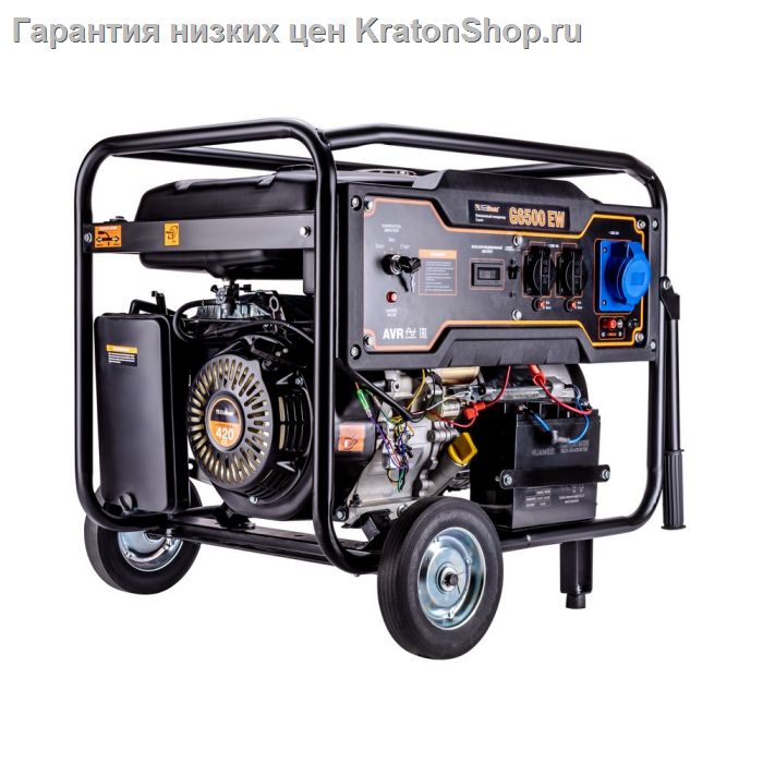 Генератор бензиновый FoxWeld EXPERT G6500 EW