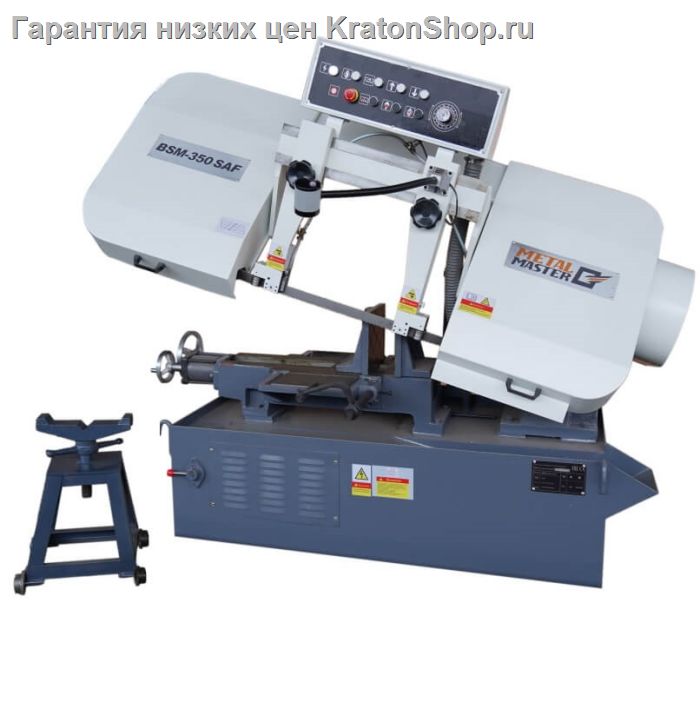 Полуавтоматическая ленточная пила по металлу Metal Master BSM-350 SAF
