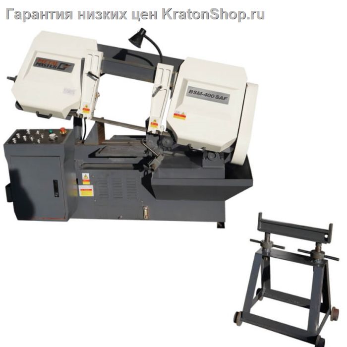 Полуавтоматическая ленточная пила по металлу Metal Master BSM-400 SAF