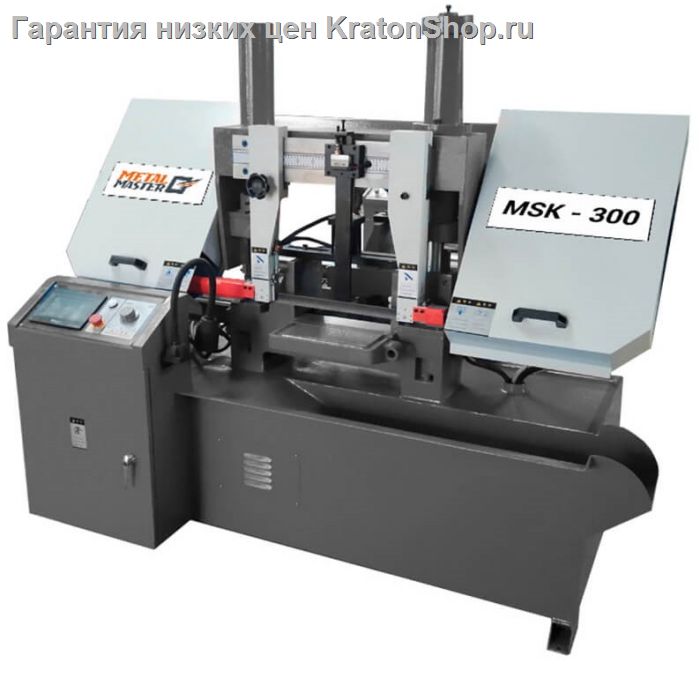 Двухколонный автоматический ленточнопильный станок Metal Master MSK-300