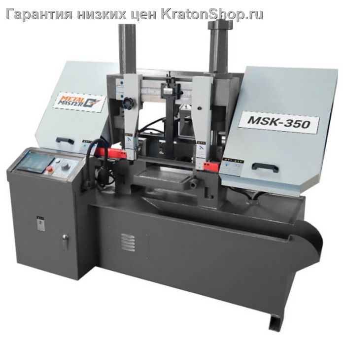 Двухколонный автоматический ленточнопильный станок Metal Master MSK-350