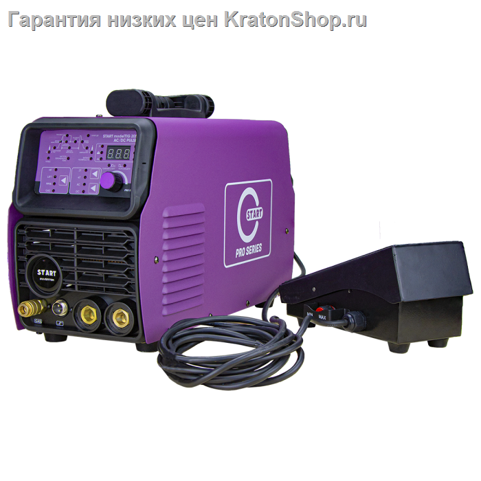 Аппарат аргонодуговой сварки START 205 modelTIG AC/DC TIG PULSE
