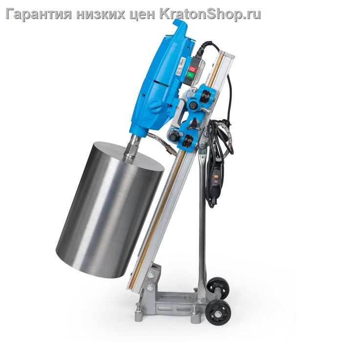 Установка алмазного бурения Diamaster DTM405S мотор + DRT650 стойка с наклоном