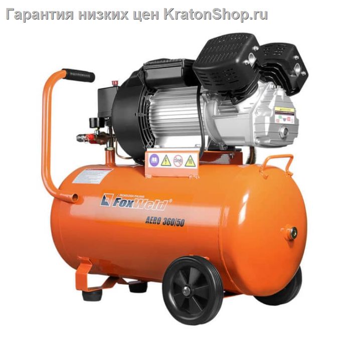 Компрессор с прямой передачей FoxWeld AERO 360/50