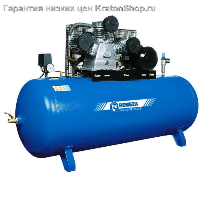 Компрессор с ременной передачей СБ4/Ф-270.LB75 Remeza - фото