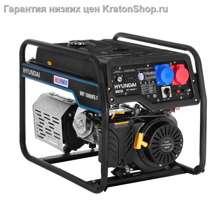 Генератор бензиновый Hyundai HHY 10000FE-T