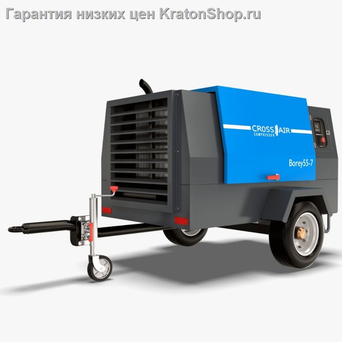 Дизельный передвижной компрессор Borey 55-7F