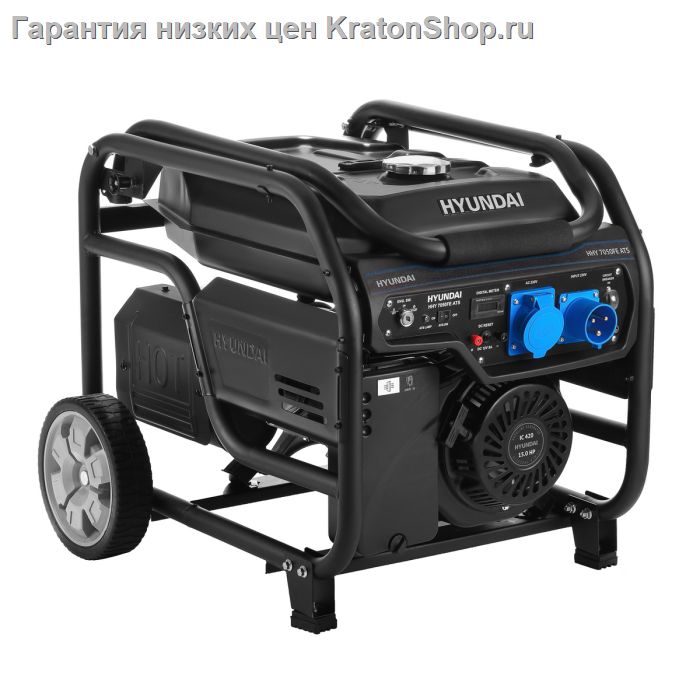 Генератор бензиновый Hyundai HHY 7050FE ATS (блок автозапуска)