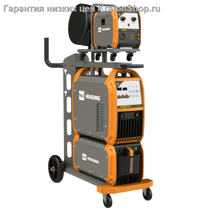 Сварочный полуавтомат HUGONG INVERMIG 500 III (с БО и тележкой)