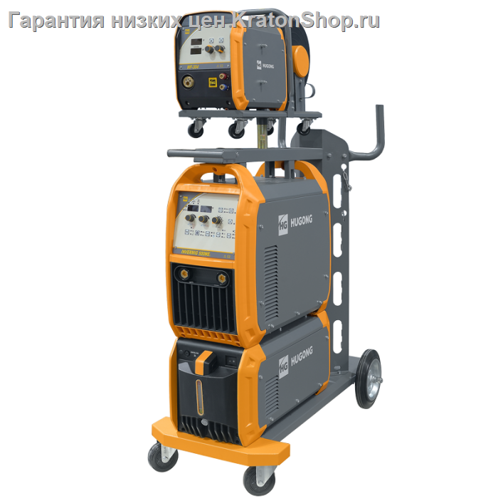 Сварочный полуавтомат HUGONG INVERMIG 500WE III (цифровой подающий, БО и тележкой)