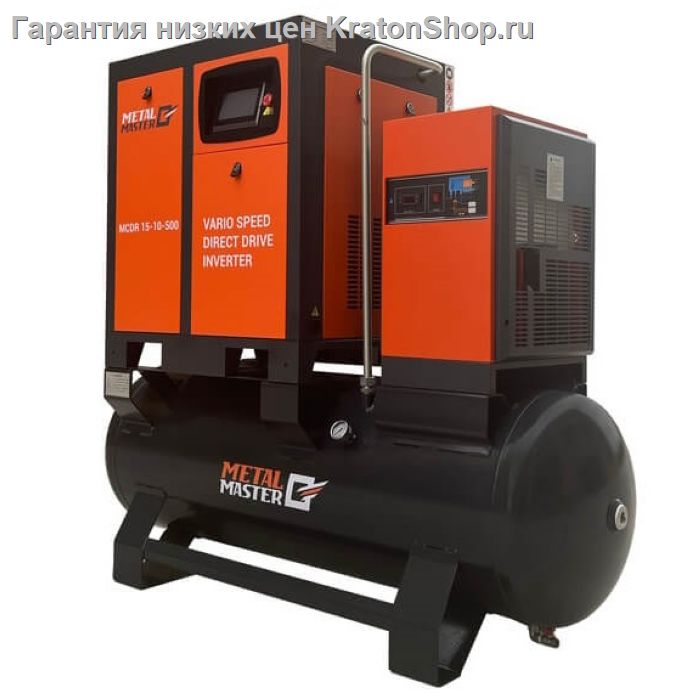 Компрессор винтовой Metal Master MCDR 5,5-10-350 INVERTER