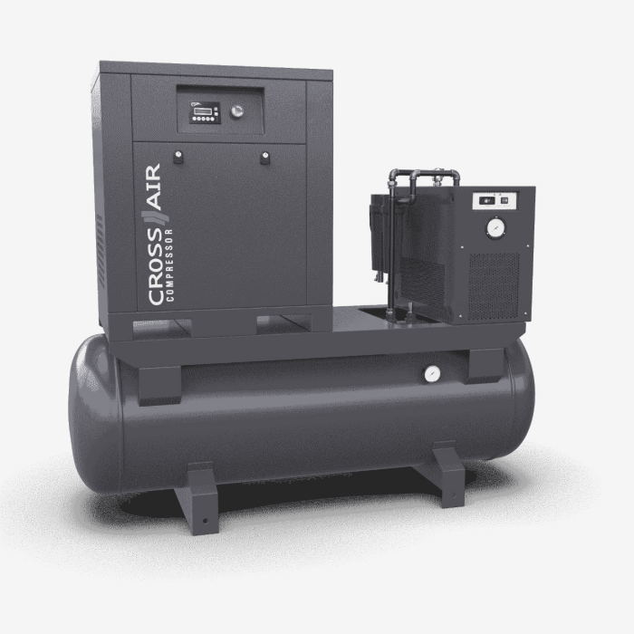 Компрессор винтовой CrossAir CA11-8GA-500DRY