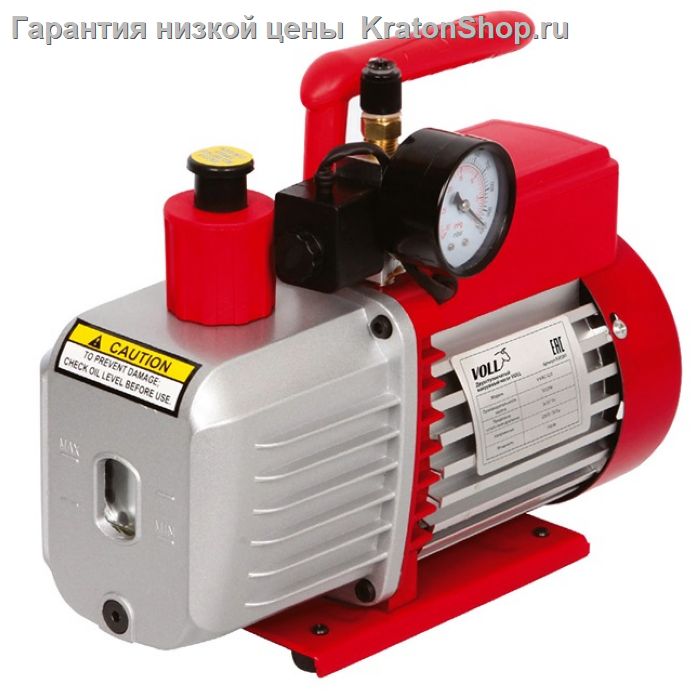 Двухступенчатый вакуумный насос VOLL V-VAC 6,0 170л/мин, 6,0CFM, 3/4HP