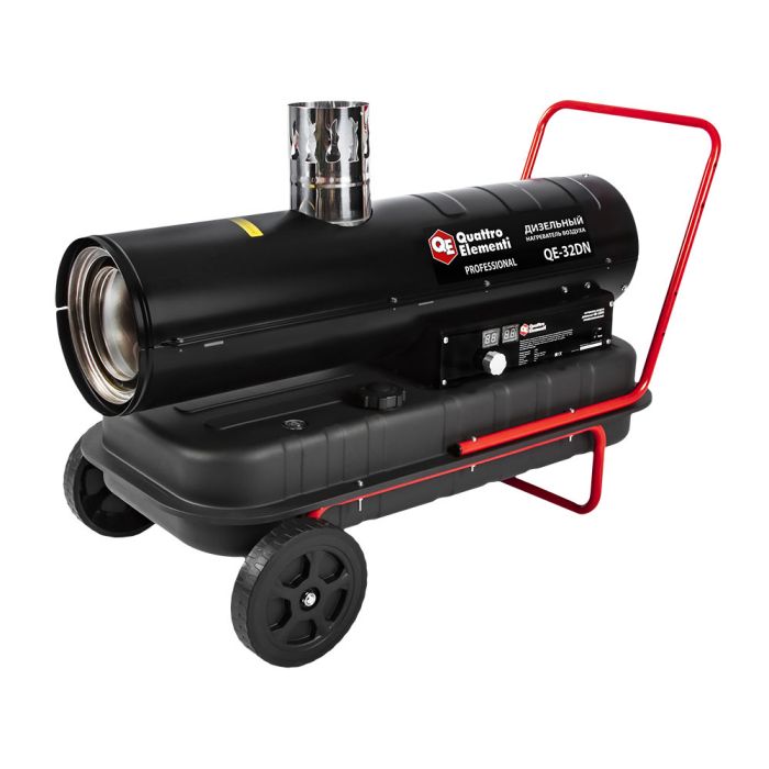 Тепловая пушка с отводом QUATTRO ELEMENTI QE-32DN дизельная