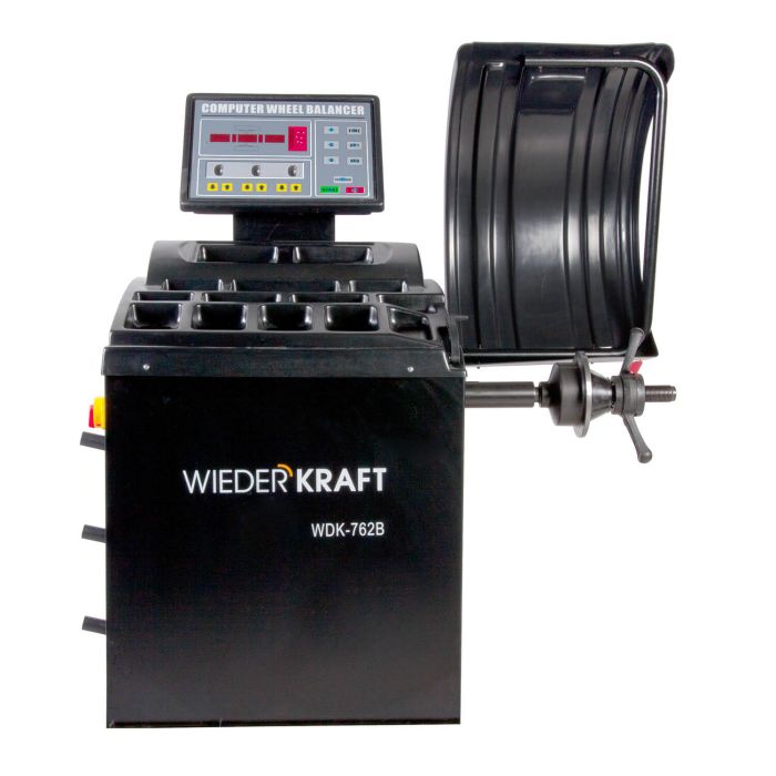 Балансировочный станок, автоматический ввод 2-х параметров Wieder Kraft WDK-762B