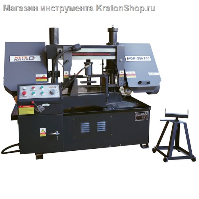 Двухколонный полуавтоматический ленточнопильный станок Metal Master MGH-350 Z60