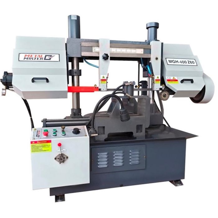 Двухколонный полуавтоматический ленточнопильный станок Metal Master MGH-400 Z60