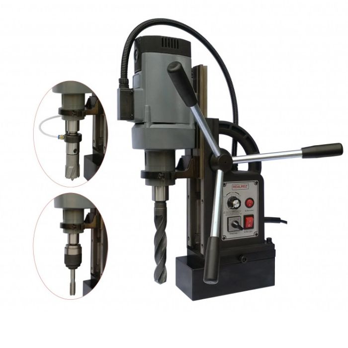 Станок сверлильный на магнитном основании REALREZ RMD28Т 1200W