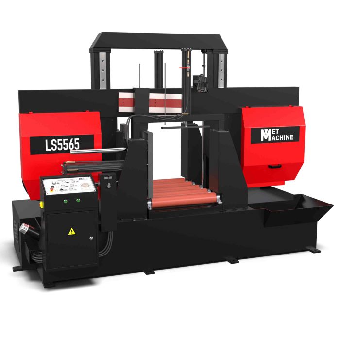 Двухколонный полуавтоматический ленточнопильный станок MetMachine LS5560