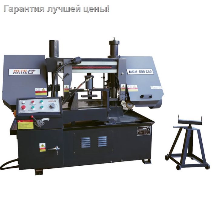 Двухколонный полуавтоматический ленточнопильный станок Metal Master MGH-500 Z60