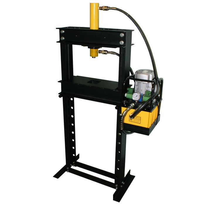 Пресс с электроприводом ПГГ-30ЭП-2, с электромагнитным распределителем, педалью и гидрозамком