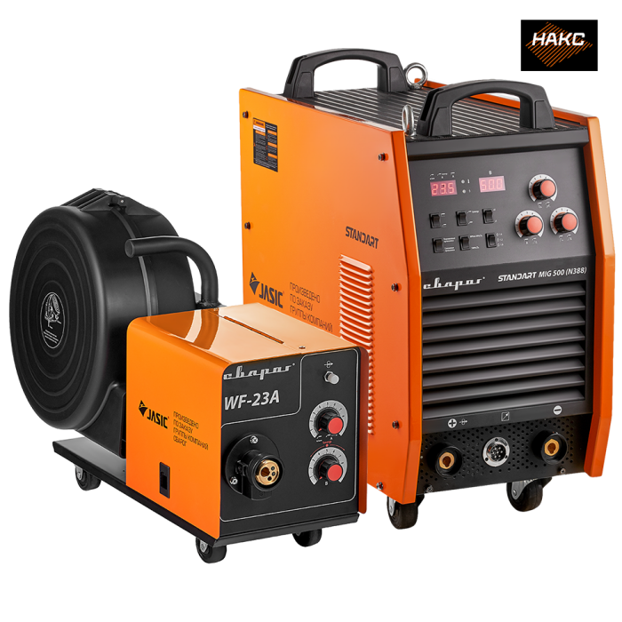 Сварочный полуавтомат Сварог STANDART MIG 500 (N388) + WF23A НАКС все группы