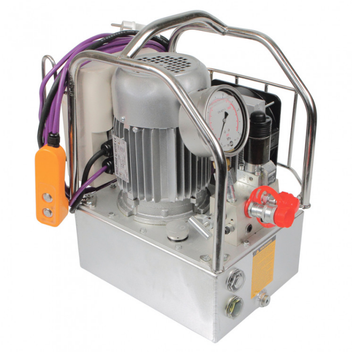 Двухпоточная маслостанция МГС700-0.8П-Э-2ГГ 220В, полуавтоматическая для двух гайковертов