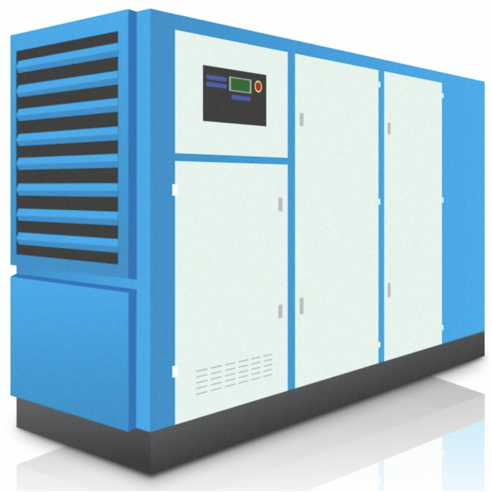 Компрессор винтовой Dali DLVF-45 с частотным преобразователем - фото