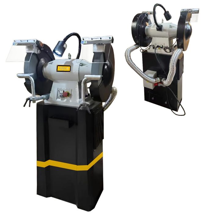 Двухдисковый заточной станок с пылесосом Stalex DS400