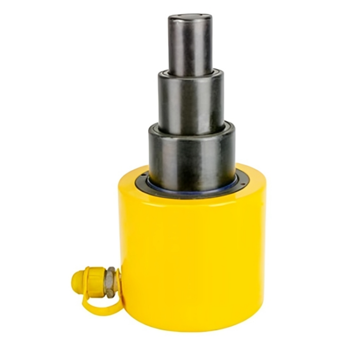 Домкрат телескопический грузовой с гравитационным возвратом штока ДГ50-300ПТ