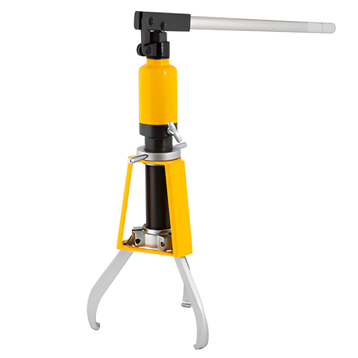 Съемник гидравлический СГ-15ФК (с каркасом безопасности, со встроенным насосом)