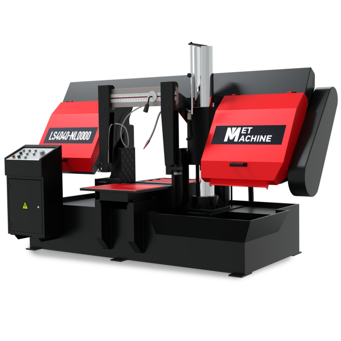 Полуавтоматический ленточнопильный станок MetMachine LS4040-NL0000