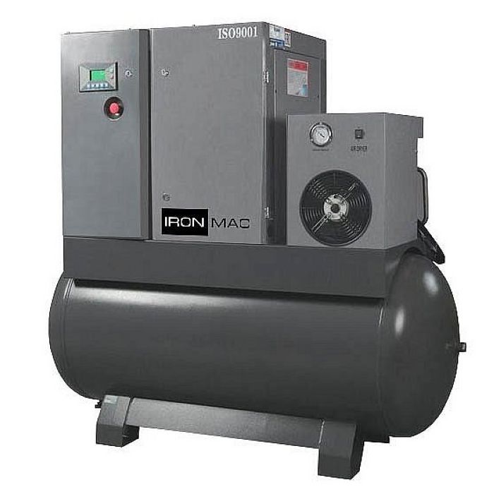 Компрессор винтовой Ironmac IC 7,5/8 DIGI DF 500L IP65