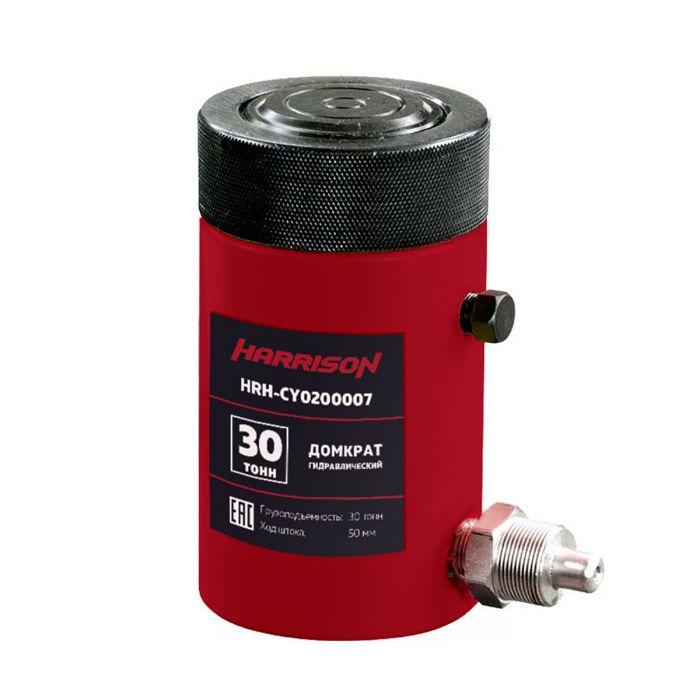 Домкрат грузовой гидравлический с фиксирующей гайкой Harrison HRH-CY0200007