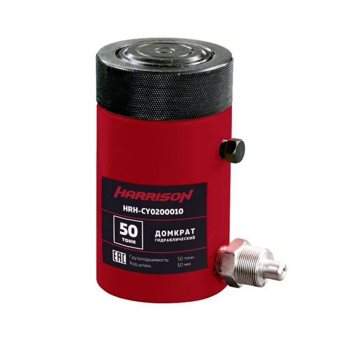 Домкрат грузовой гидравлический с фиксирующей гайкой Harrison HRH-CY0200010