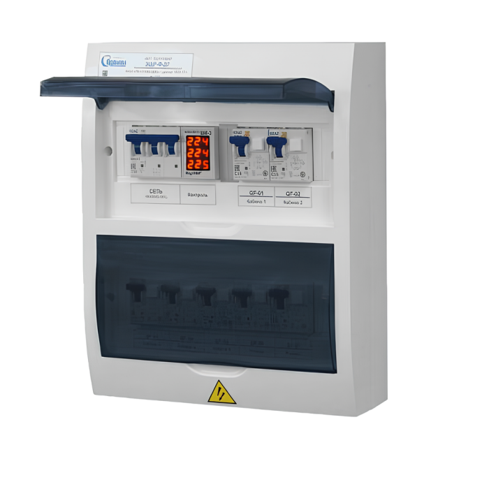 Щиток для кабинетов физиотерапии (навесной) ЭЩР-Ф-Д8