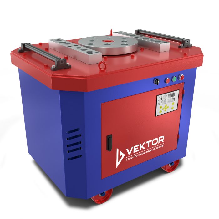 Гибщик арматуры VEKTOR GW40М с электронным блоком управления (ЧПУ)