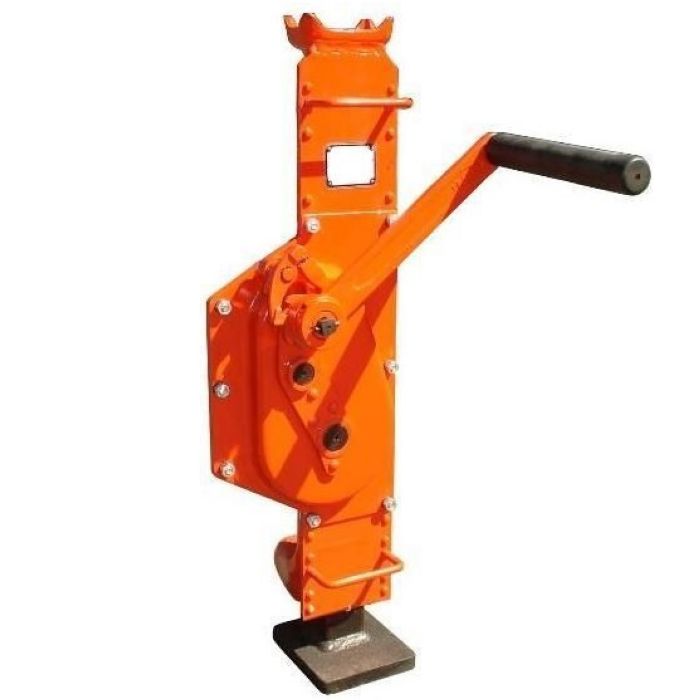 Домкрат реечный TOR ДР 10000 с обрезиненной ручкой