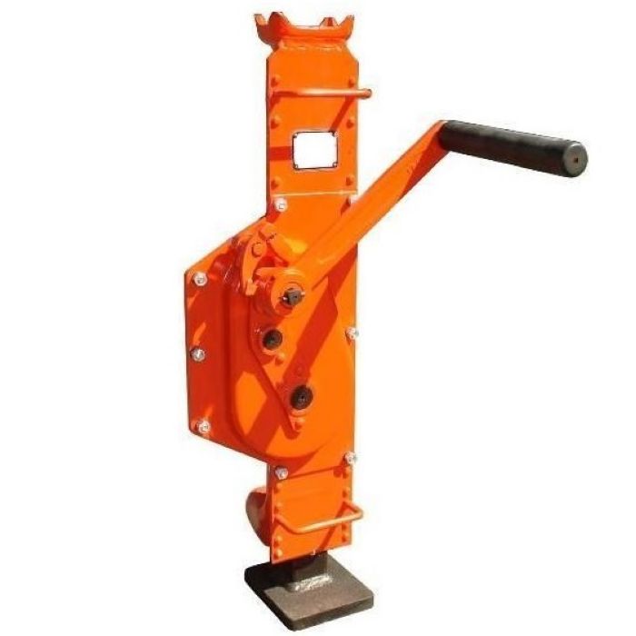 Домкрат реечный TOR ДР 25000 с обрезиненной ручкой