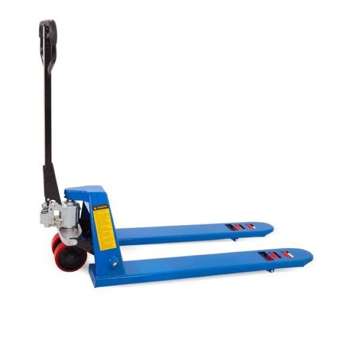 Тележка гидравлическая 2500 кг 1150 мм TOR RHP низкопрофильная (полиуретановые колеса)