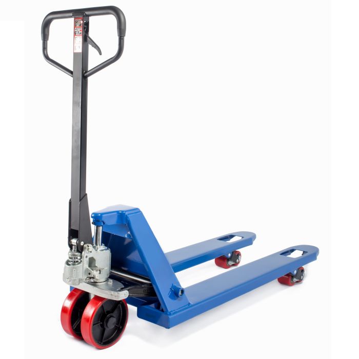 Тележка гидравлическая 2500 кг 600х450 мм TOR RHP (полиуретановые колеса)